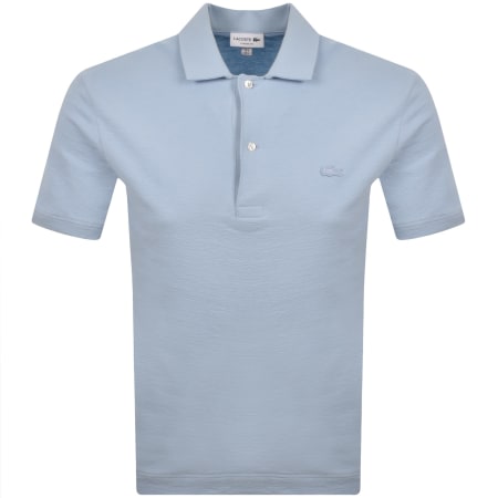 Lacoste Polo Shirt Blue | Mainline Menswear us